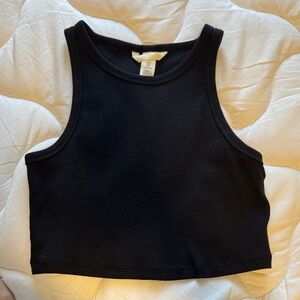 Black H&M Crop Tank